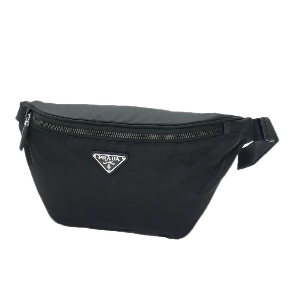 Prada Body Bag One Shoulder Belt Bag Nylon Black